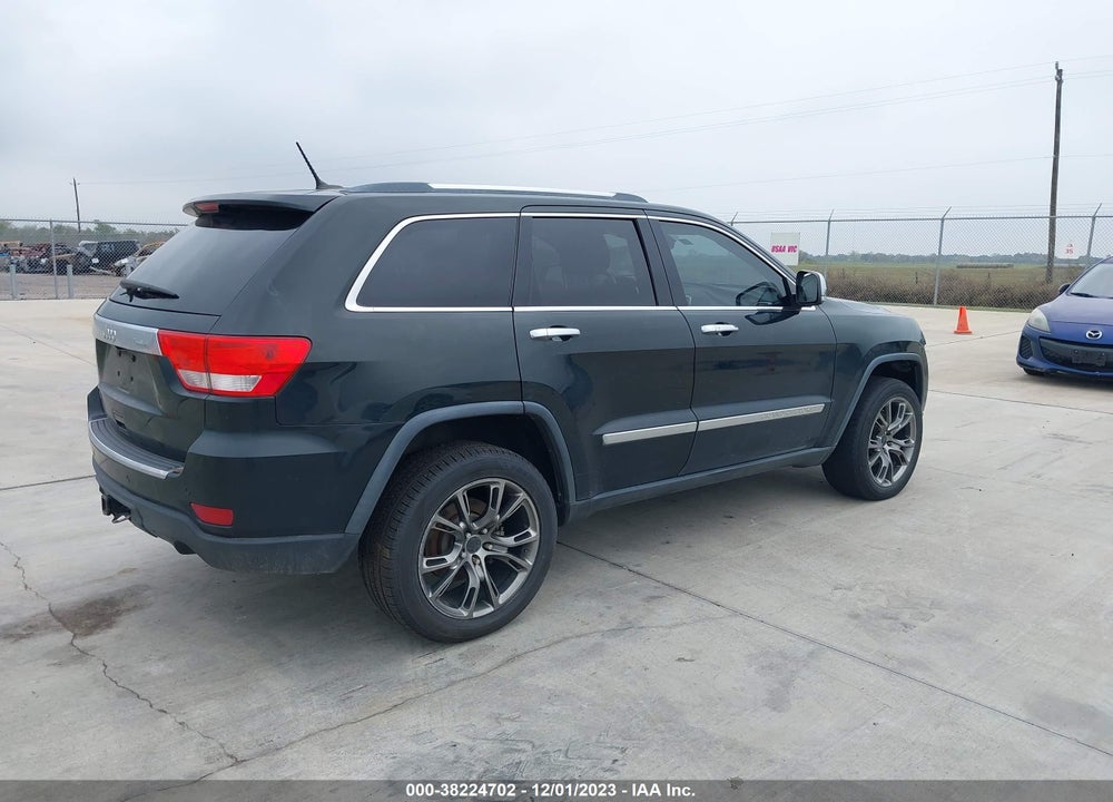 2012 JEEP GRAND CHEROKEE OVERLAND VIN: 1C4RJFCT2CC310957