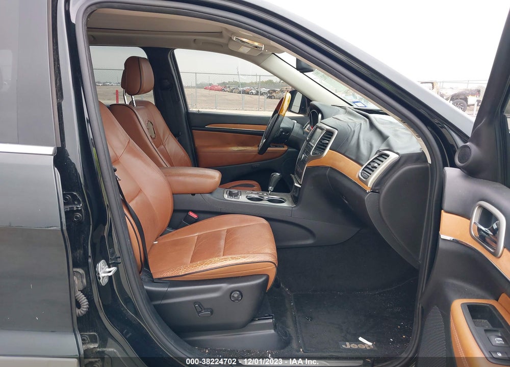 2012 JEEP GRAND CHEROKEE OVERLAND VIN: 1C4RJFCT2CC310957