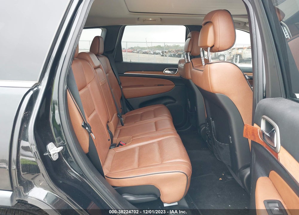 2012 JEEP GRAND CHEROKEE OVERLAND VIN: 1C4RJFCT2CC310957