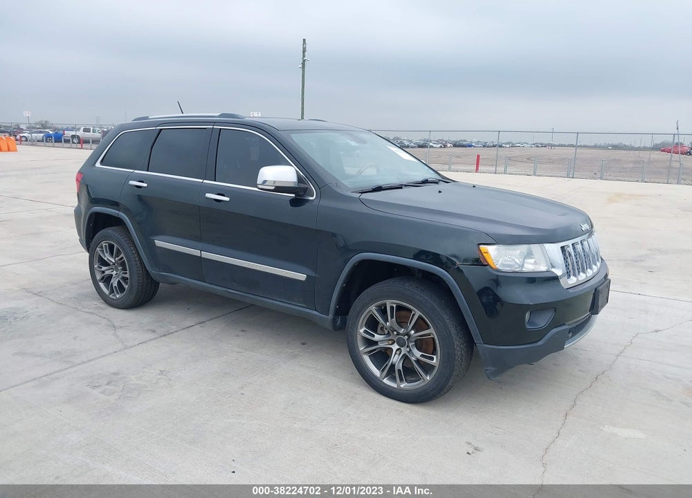 2012 JEEP GRAND CHEROKEE OVERLAND VIN: 1C4RJFCT2CC310957