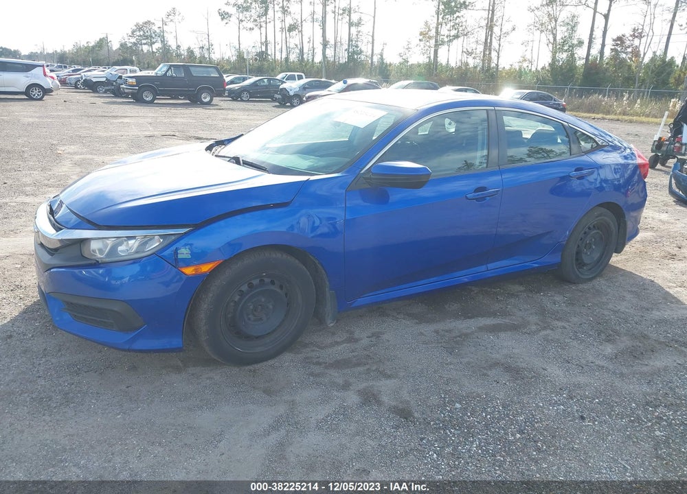 2016 HONDA CIVIC LX VIN: 19XFC2F54GE075608