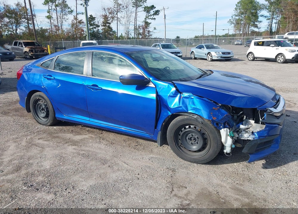 2016 HONDA CIVIC LX VIN: 19XFC2F54GE075608