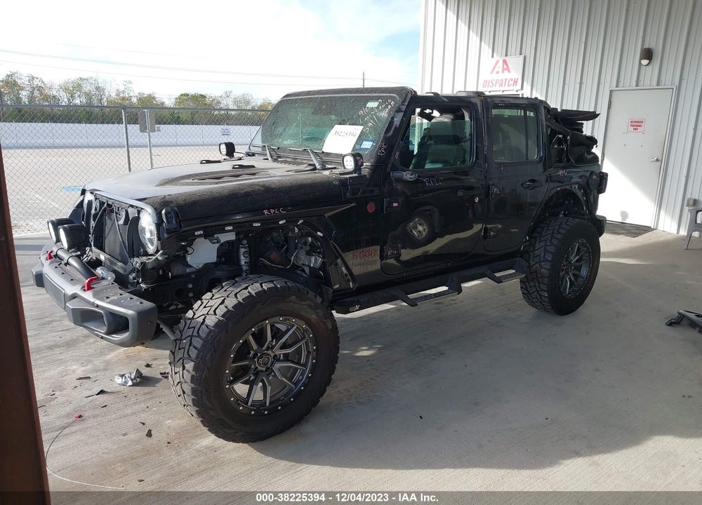 2020 JEEP WRANGLER UNLIMITED RUBICON 4X4 VIN: 1C4HJXFG2LW260494