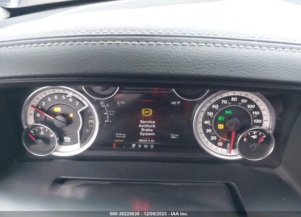 2016 RAM 1500 LAIE VIN: 1C6RR7NT2GS400270