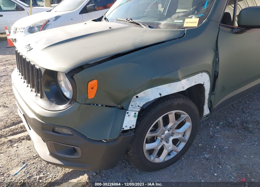 2017 JEEP RENEGADE LATITUDE FWD VIN: ZACCJABB0HPG39273