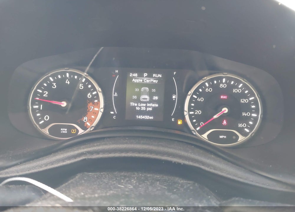 2017 JEEP RENEGADE LATITUDE FWD VIN: ZACCJABB0HPG39273
