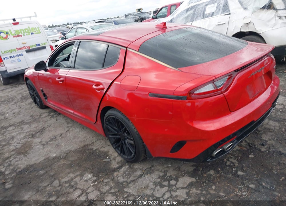 2018 KIA STINGER GT2 VIN: KNAE55LC3J6012651