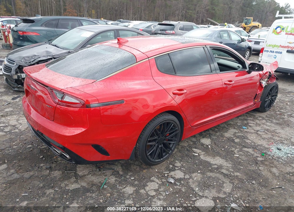 2018 KIA STINGER GT2 VIN: KNAE55LC3J6012651