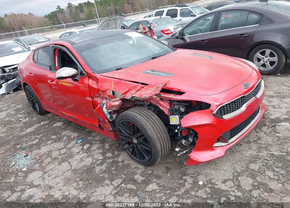 2018 KIA STINGER GT2 VIN: KNAE55LC3J6012651