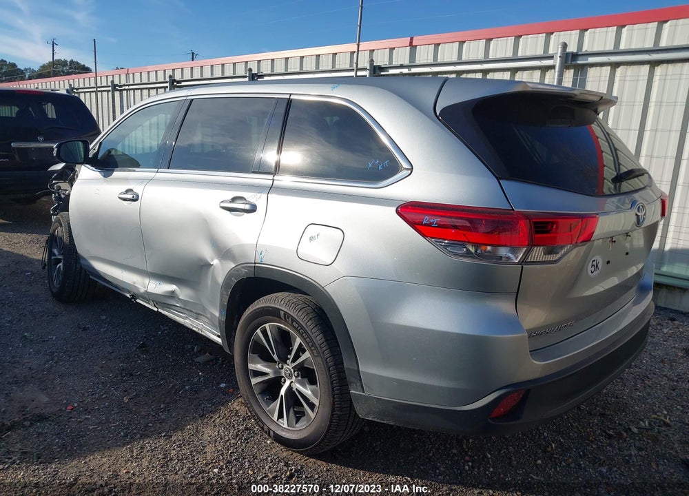 2019 TOYOTA HIGHLANDER LE VIN: 5TDZZRFH5KS296759