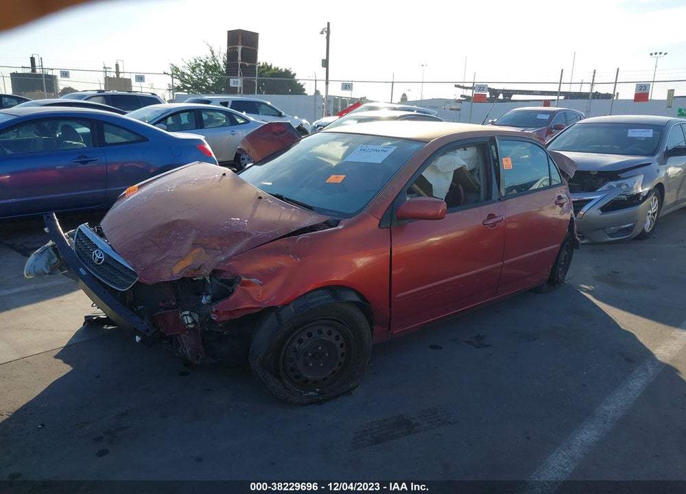 2007 TOYOTA COROLLA LE VIN: 1NXBR30E67Z809223