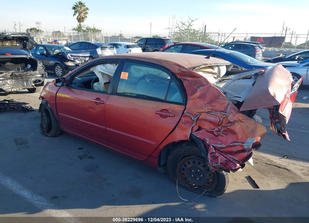 2007 TOYOTA COROLLA LE VIN: 1NXBR30E67Z809223