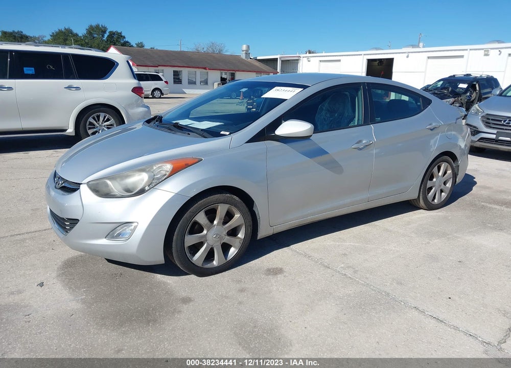 2012 HYUNDAI ELANTRA GLS (ULSAN PLANT) VIN: KMHDH4AE9CU240927