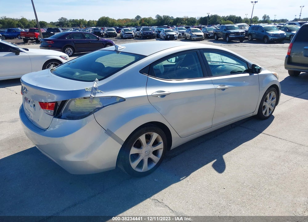 2012 HYUNDAI ELANTRA GLS (ULSAN PLANT) VIN: KMHDH4AE9CU240927
