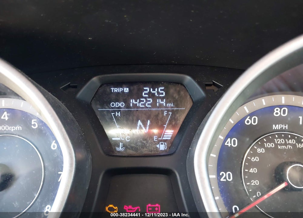 2012 HYUNDAI ELANTRA GLS (ULSAN PLANT) VIN: KMHDH4AE9CU240927