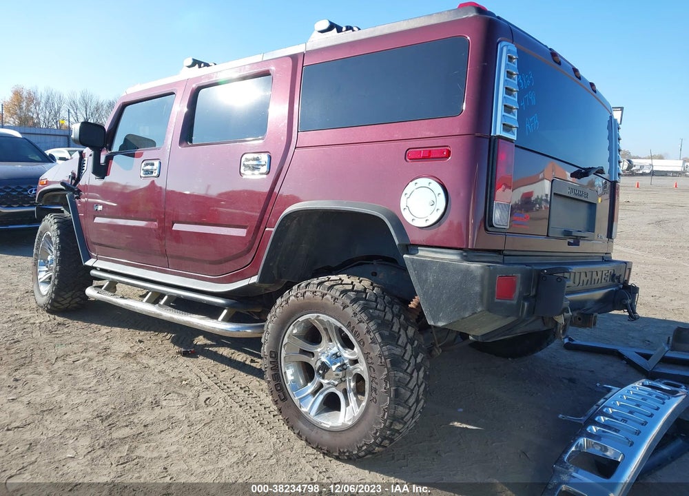 2006 HUMMER H2 SUV VIN: 5GRGN23U76H108523