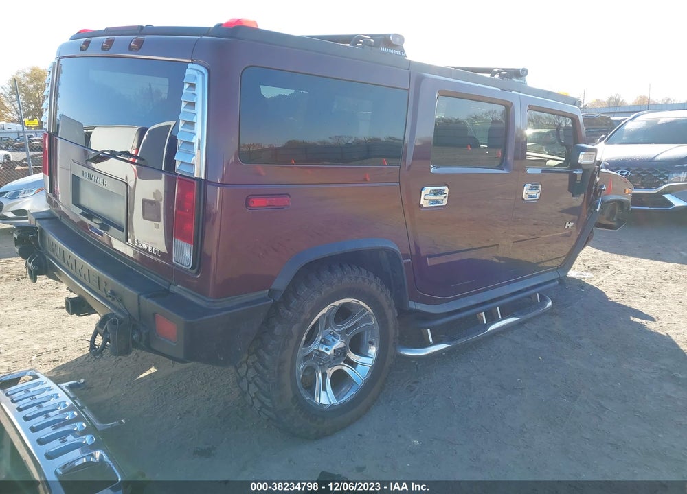 2006 HUMMER H2 SUV VIN: 5GRGN23U76H108523