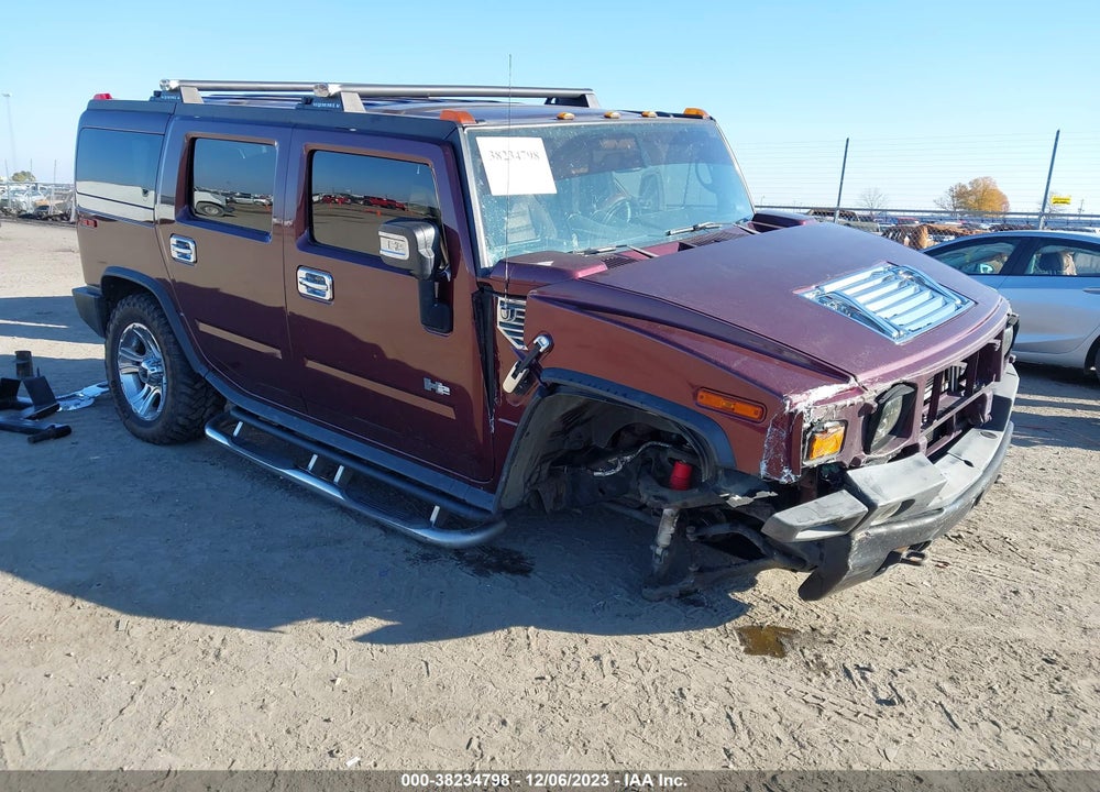 2006 HUMMER H2 SUV VIN: 5GRGN23U76H108523