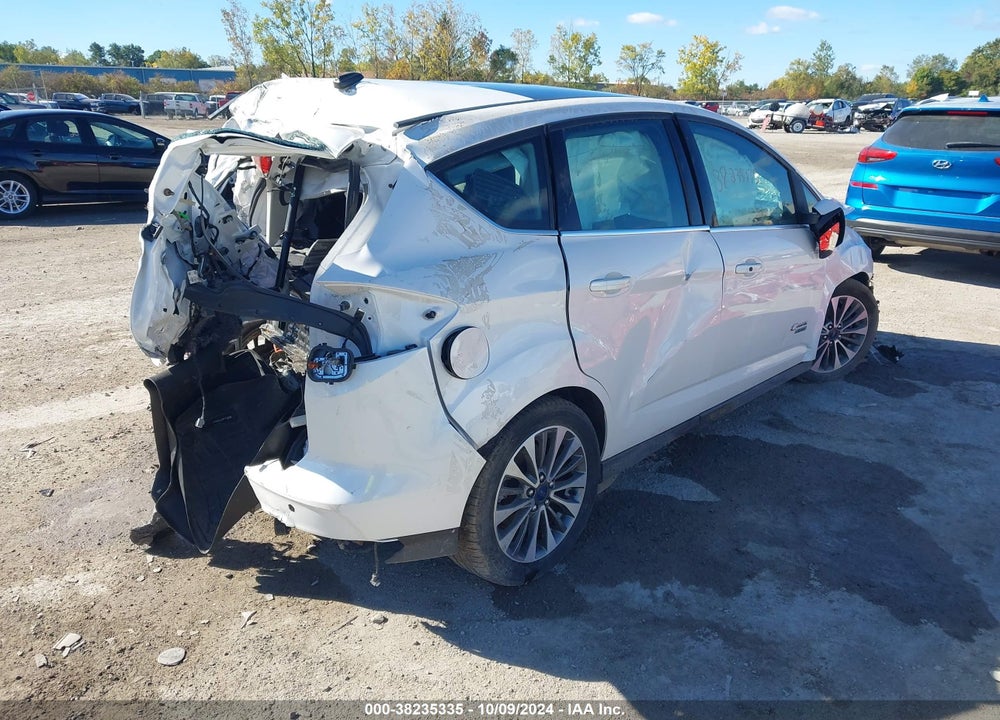 2017 FORD C-MAX ENERGI TITANIUM VIN: 1FADP5FU3HL107516