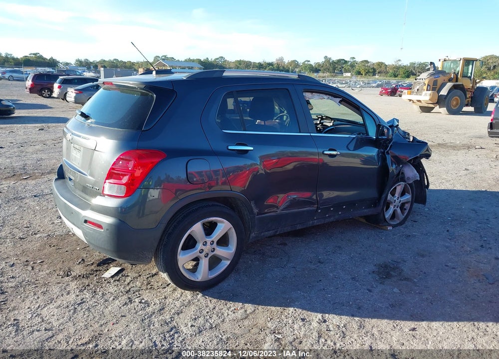 2016 CHEVROLET TRAX LTZ VIN: 3GNCJMSB7GL204248