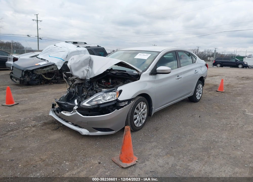 2019 NISSAN SENTRA S VIN: 3N1AB7APXKY335510