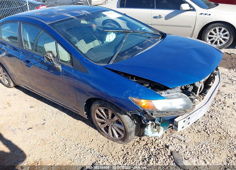 2012 HONDA CIVIC EX VIN: 19XFB2F8XCE078407