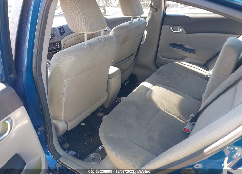 2012 HONDA CIVIC EX VIN: 19XFB2F8XCE078407