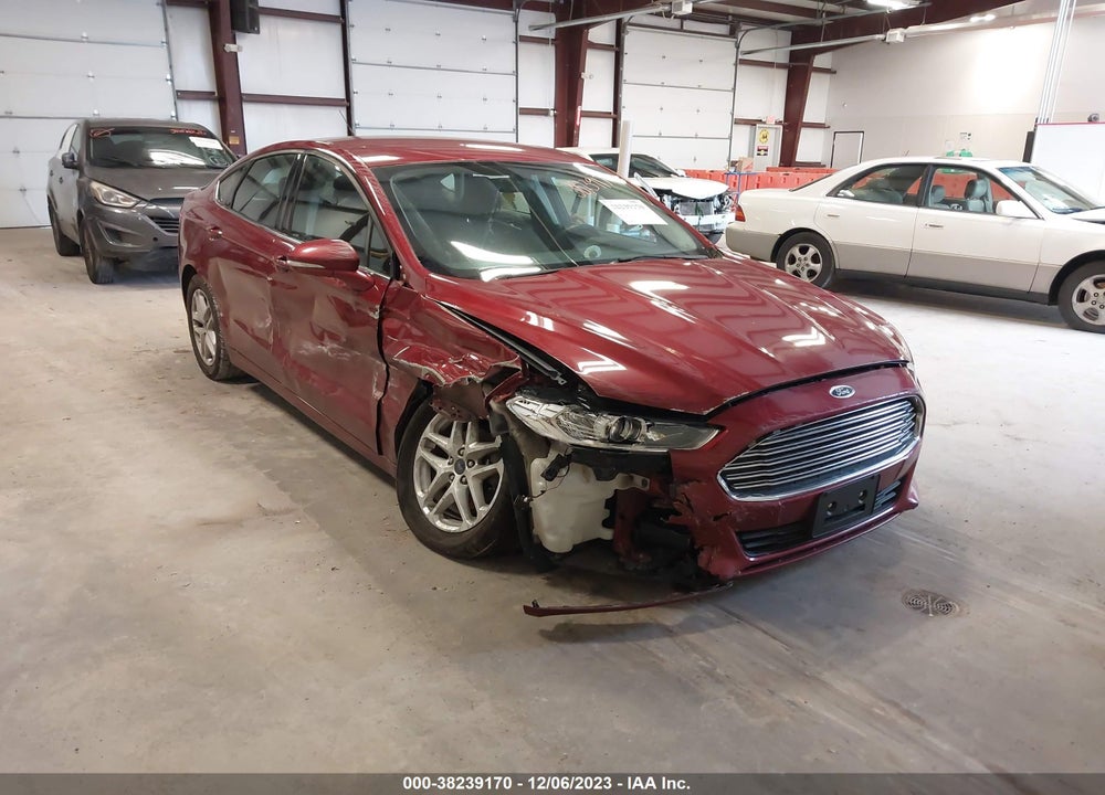 2016 FORD FUSION SE VIN: 1FA6P0H72G5103768