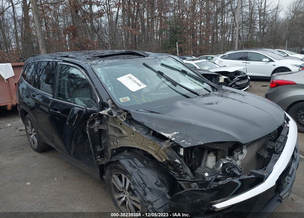 2018 HONDA PILOT EX-L VIN: 5FNYF6H56JB037867
