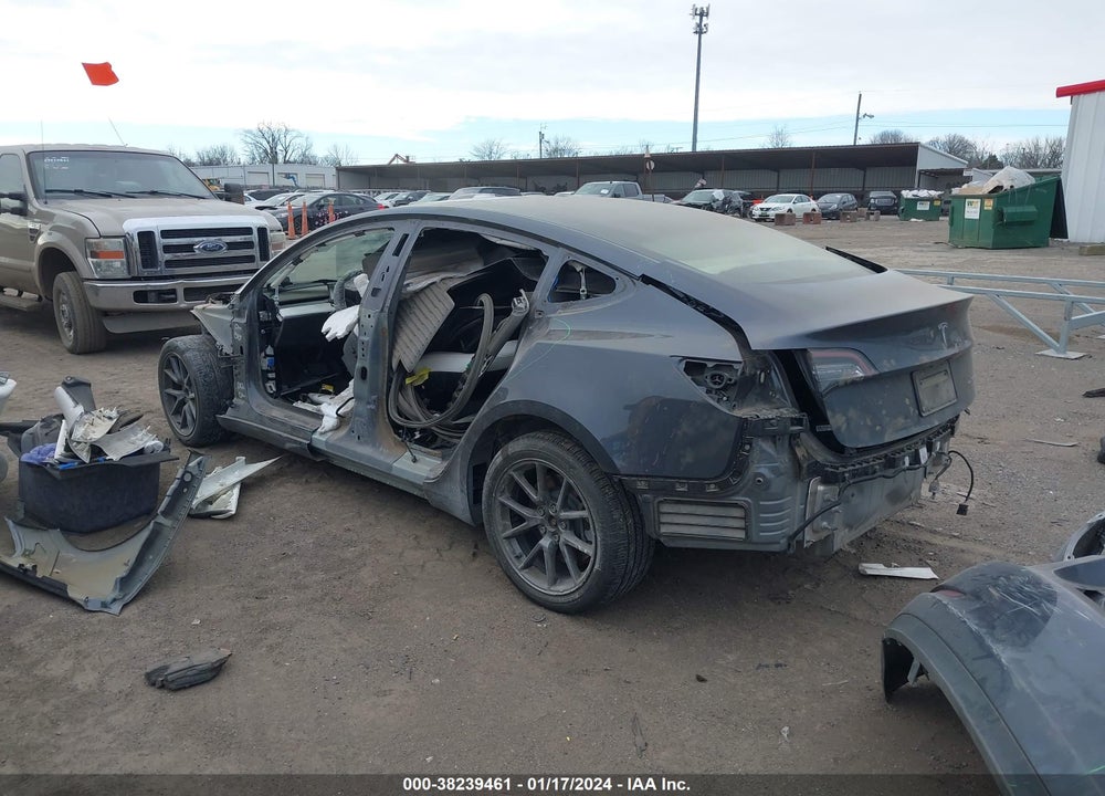 2022 TESLA MODEL 3 LONG RANGE DUAL MOTOR ALL-WHEEL DRIVE VIN: 5YJ3E1EB1NF230847