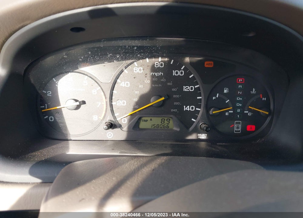 2002 HONDA ACCORD SDN EX W/LEATHER VIN: 1HGCG16522A000582