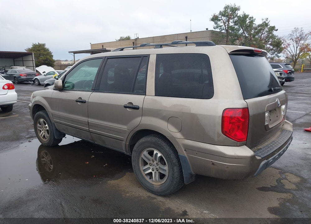 2004 HONDA PILOT EX-L VIN: 2HKYF18704H537324