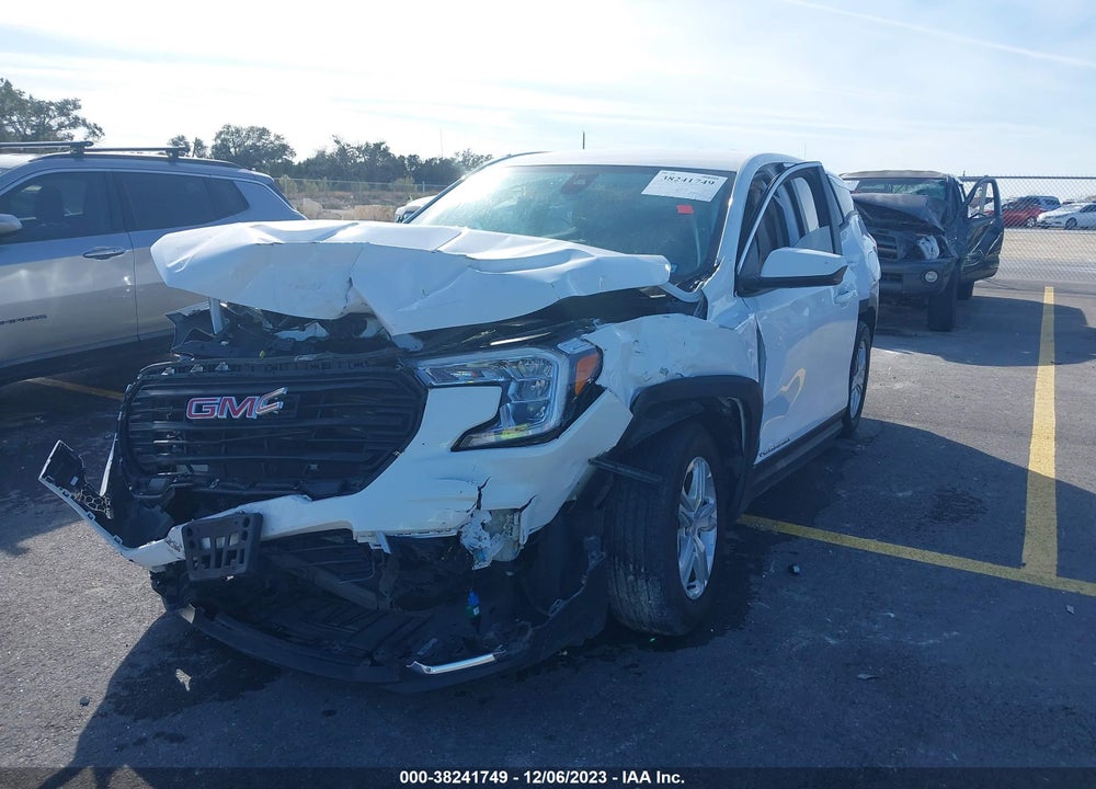 2022 GMC TERRAIN FWD SLE VIN: 3GKALMEV9NL305468