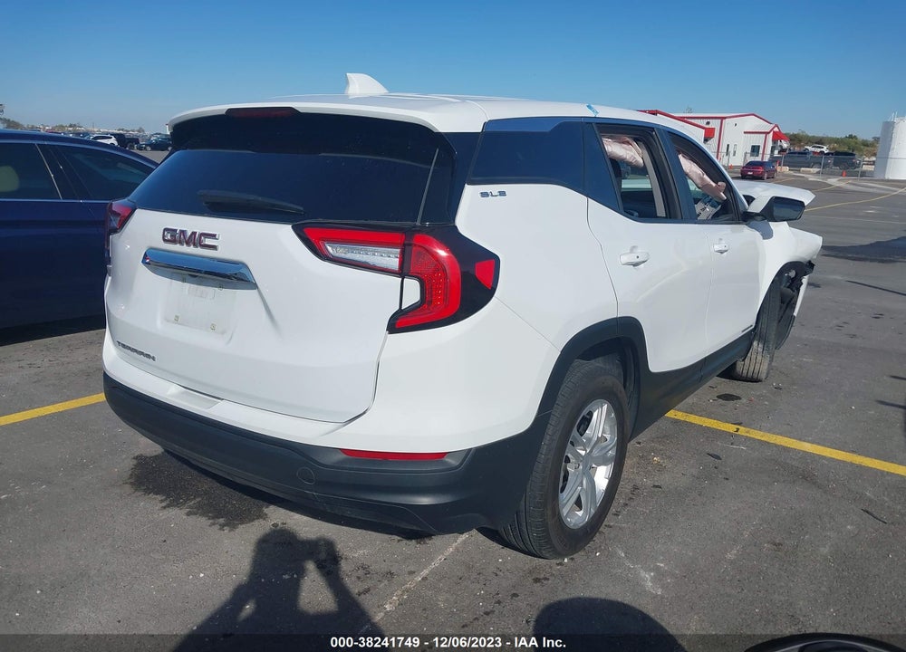 2022 GMC TERRAIN FWD SLE VIN: 3GKALMEV9NL305468