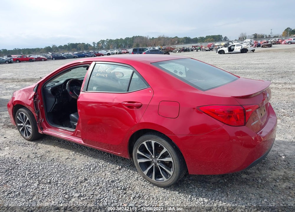 2017 TOYOTA COROLLA SE VIN: 5YFBURHE7HP648731