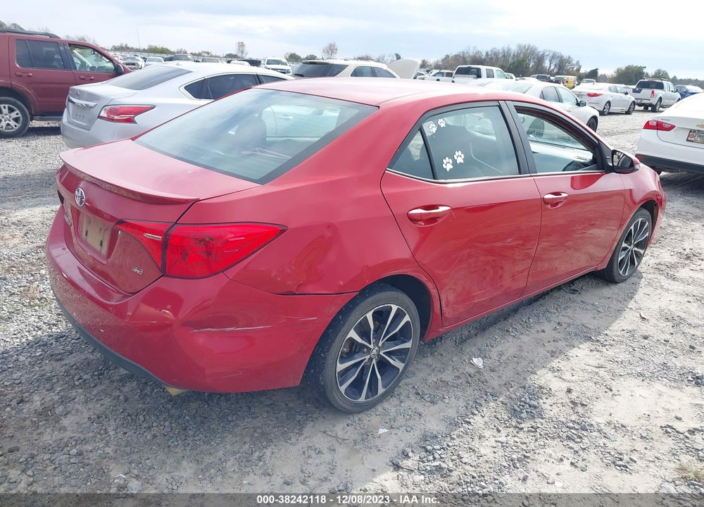 2017 TOYOTA COROLLA SE VIN: 5YFBURHE7HP648731