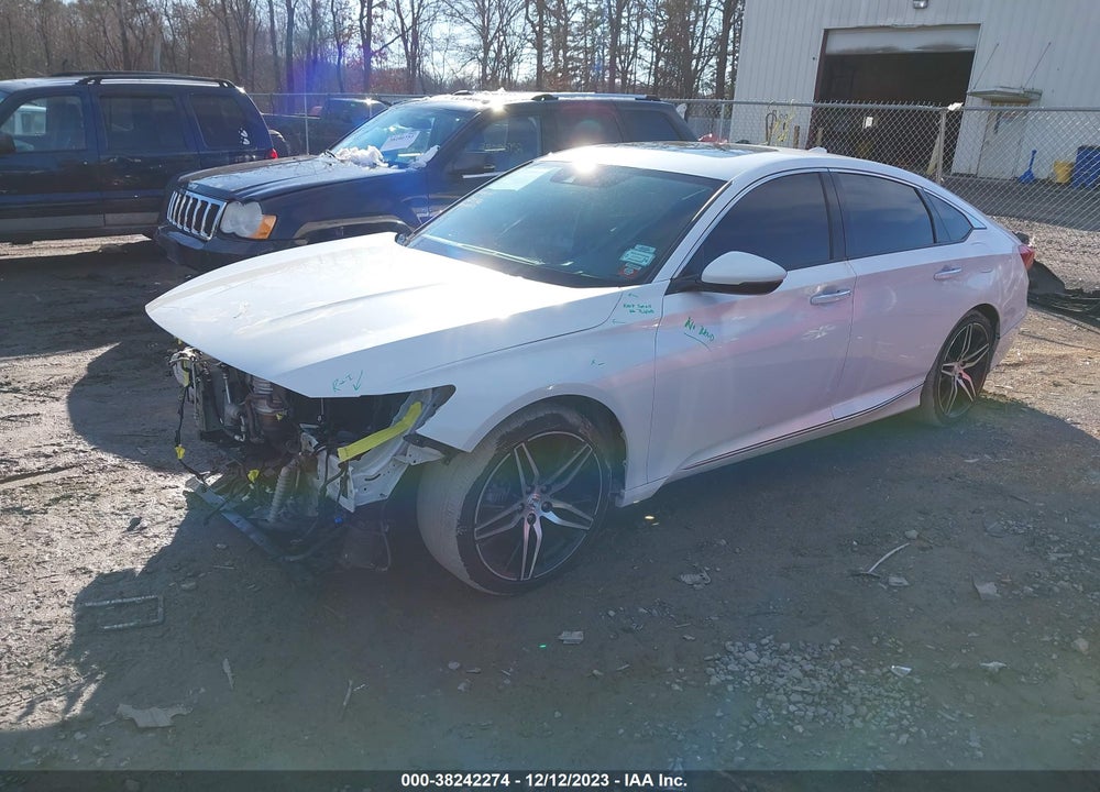 2022 HONDA ACCORD HYBRID TOURING VIN: 1HGCV3F99NA011555