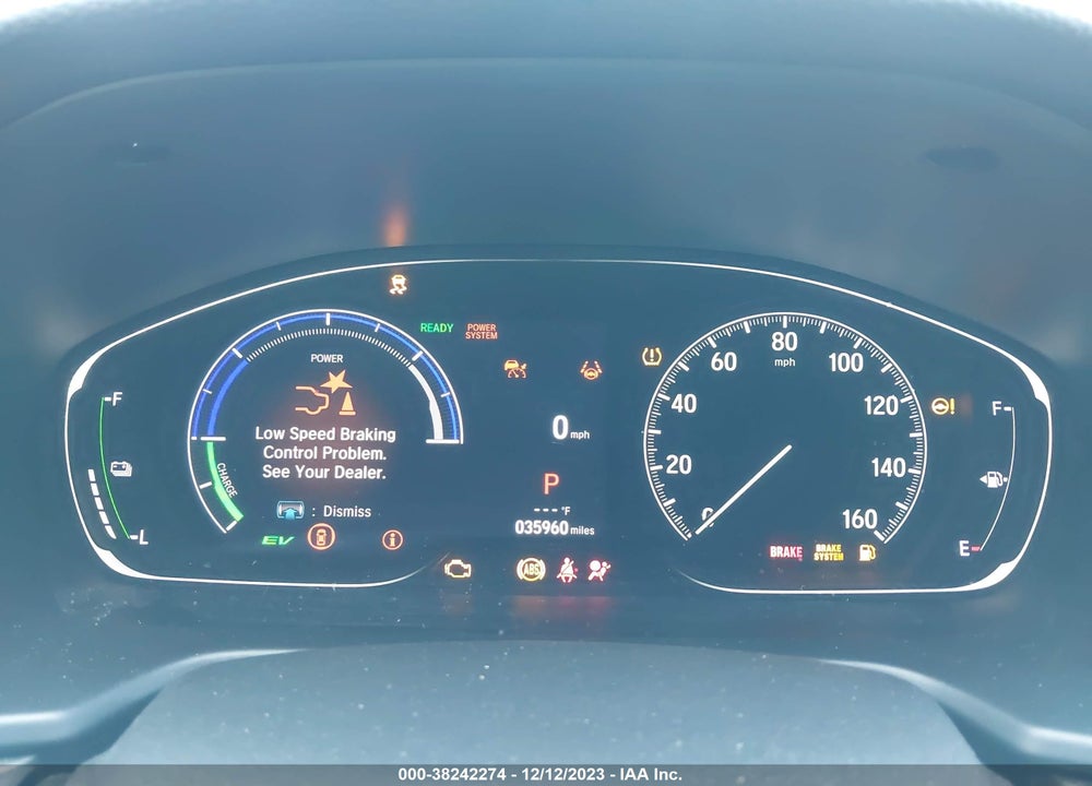 2022 HONDA ACCORD HYBRID TOURING VIN: 1HGCV3F99NA011555
