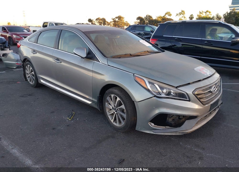 2016 HYUNDAI SONATA SE VIN: 5NPE24AFXGH397434