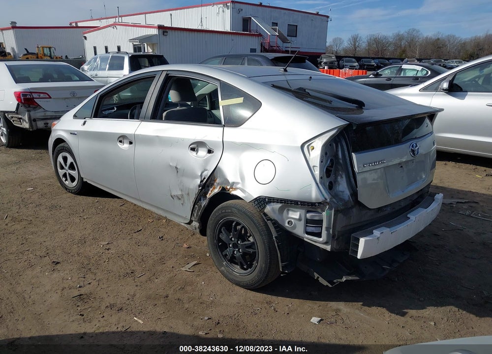 2013 TOYOTA PRIUS VIN: JTDKN3DUXD5673623