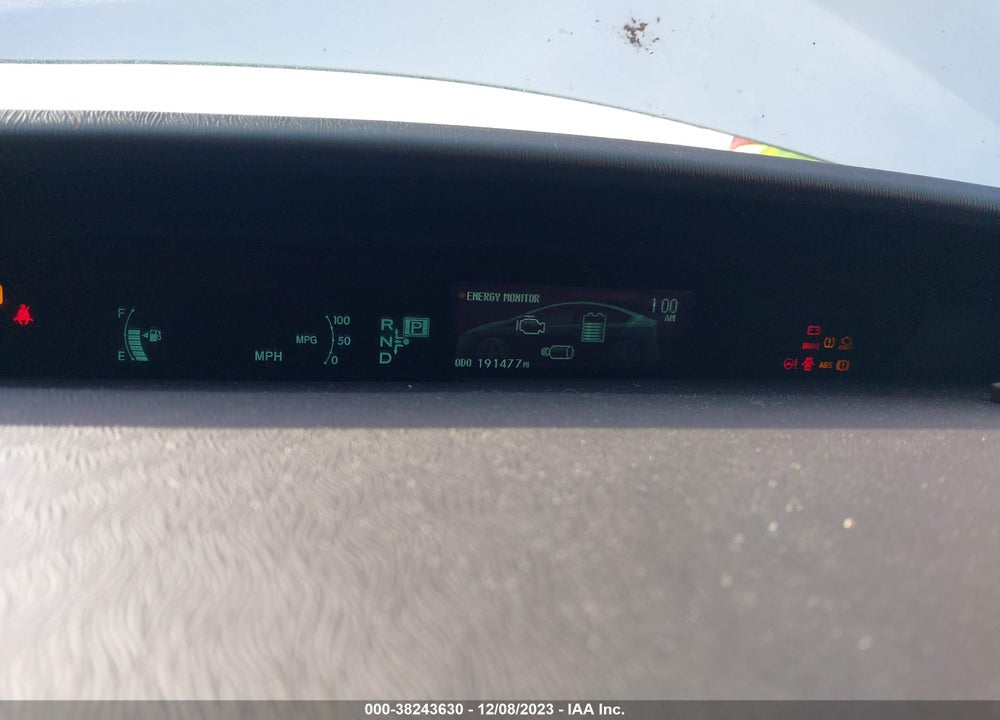 2013 TOYOTA PRIUS VIN: JTDKN3DUXD5673623