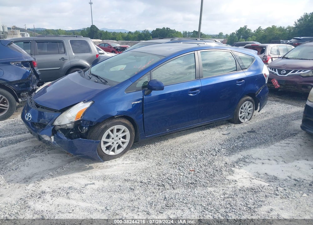 2013 TOYOTA PRIUS V THREE VIN: JTDZN3EU9D3207304