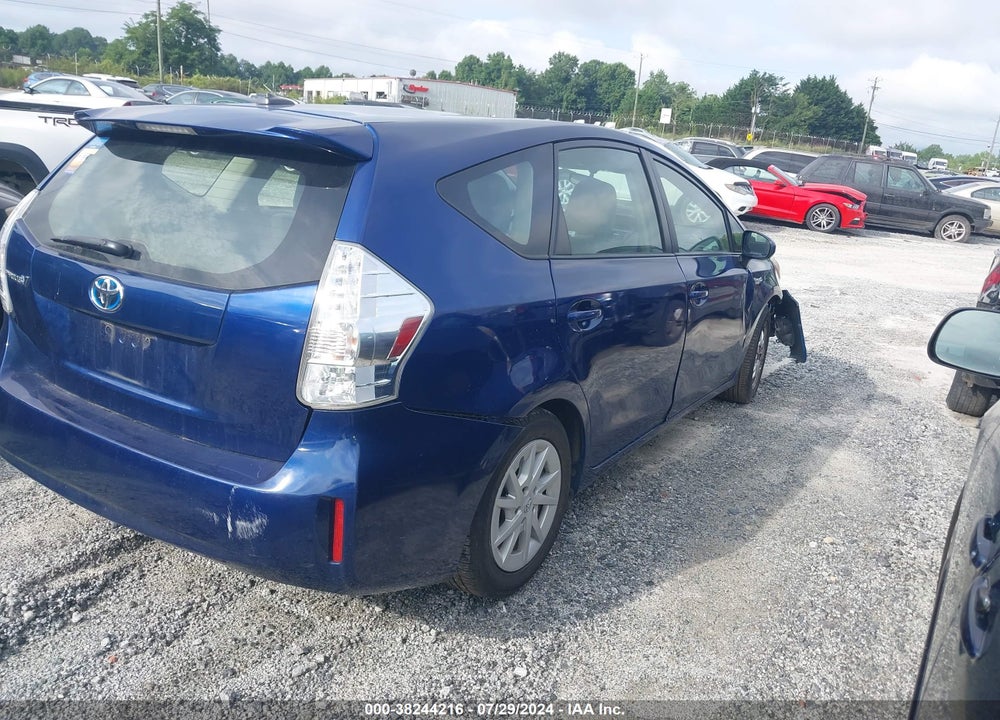 2013 TOYOTA PRIUS V THREE VIN: JTDZN3EU9D3207304