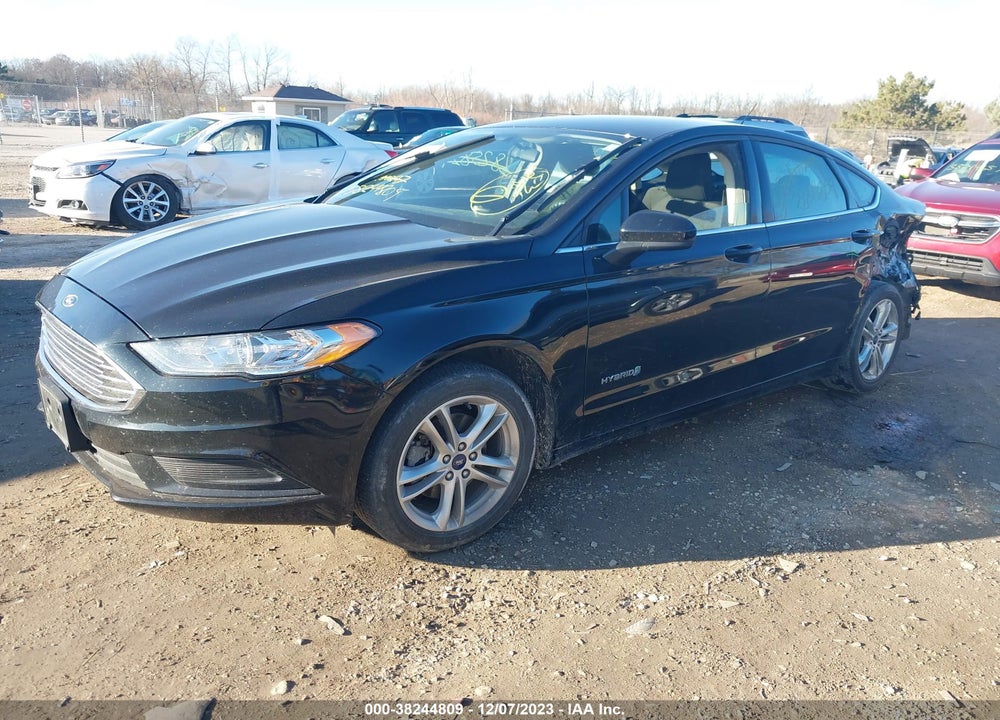 2018 FORD FUSION HYBRID SE VIN: 3FA6P0LU6JR221372