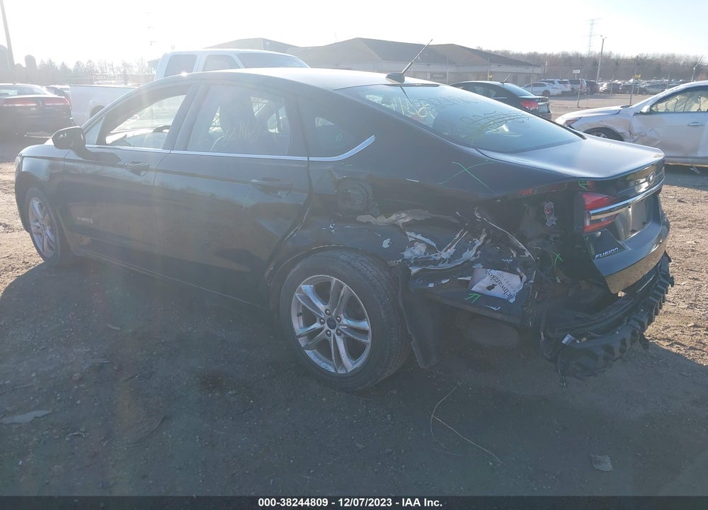 2018 FORD FUSION HYBRID SE VIN: 3FA6P0LU6JR221372
