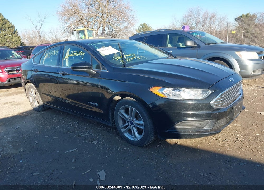 2018 FORD FUSION HYBRID SE VIN: 3FA6P0LU6JR221372