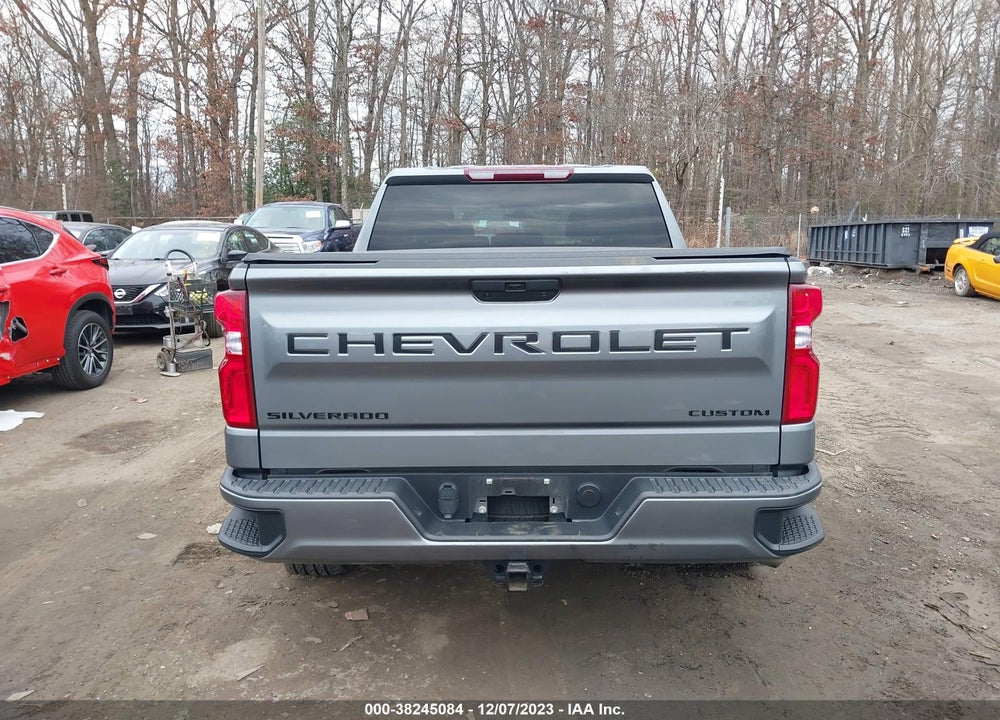2020 CHEVROLET SILVERADO 1500 4WD SHORT BED CUSTOM VIN: 3GCPYBEH8LG287671