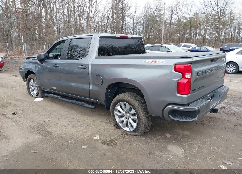 2020 CHEVROLET SILVERADO 1500 4WD SHORT BED CUSTOM VIN: 3GCPYBEH8LG287671