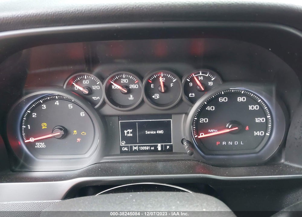 2020 CHEVROLET SILVERADO 1500 4WD SHORT BED CUSTOM VIN: 3GCPYBEH8LG287671