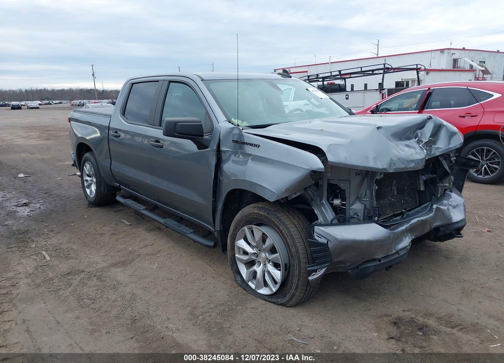 2020 CHEVROLET SILVERADO 1500 4WD SHORT BED CUSTOM VIN: 3GCPYBEH8LG287671